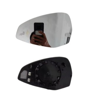 China Top Auto Car Wide Angle Heating White Rearview Mirror Glass Lens for the Ford Explorer