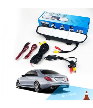 LCD Display Color Car Monitor car backup reversing camera Central control rearview mirror car reverse camera