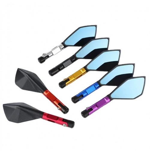 Motorcycle CNC Aluminum Rear View Rearview Mirrors Side Mirror for Z750 Z900 Z800 Z1000