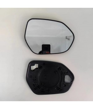 Auto Part Rearview Mirror Lens Glossy Black Rearview Mirror Side Mirror For Toyota Corolla