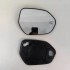 Auto Part Rearview Mirror Lens Glossy Black Rearview Mirror Side Mirror For Toyota Corolla